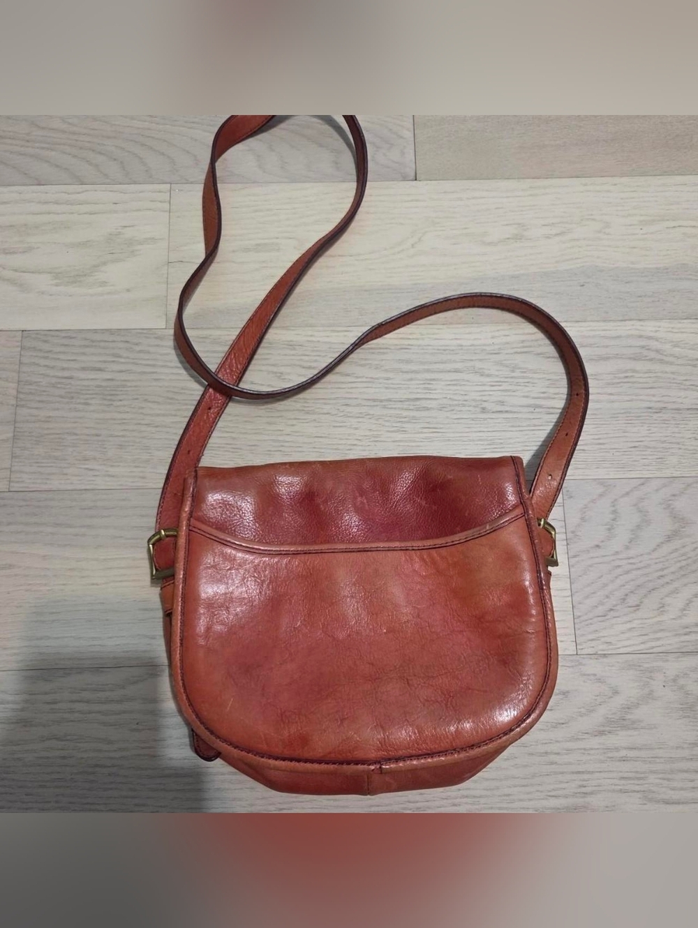 Vintage Leather J. Crew Crossbody - Picture 5 of 5